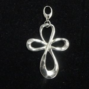 Sterling Silver 925 RLM Studio Cross Pendant